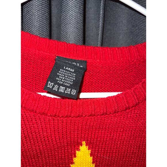 Ugly Christmas Sweater Xmas Size Large - Picture 2 of 3